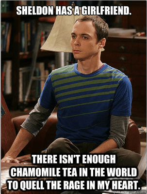 Sheldon has a girlfriend